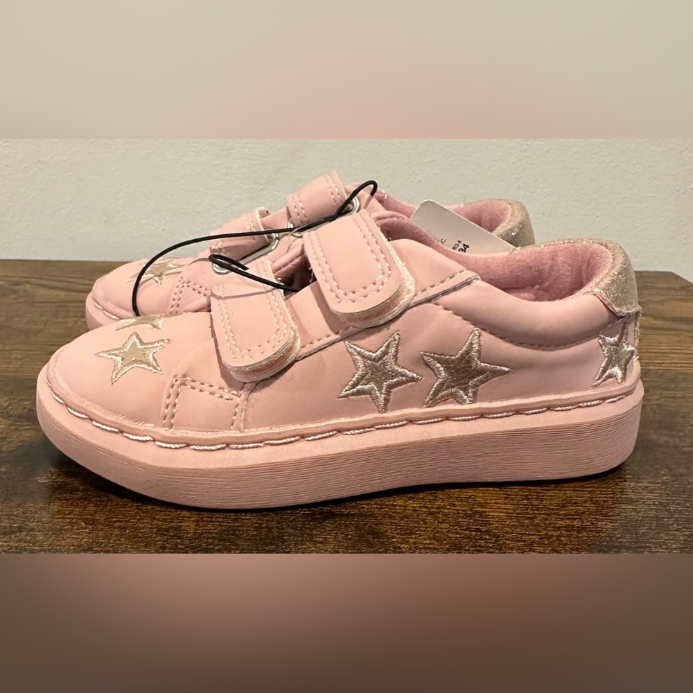 Thereabouts Baby/Toddler Girls Parodia Pink Velcro Sneakers NWT Various Sizes